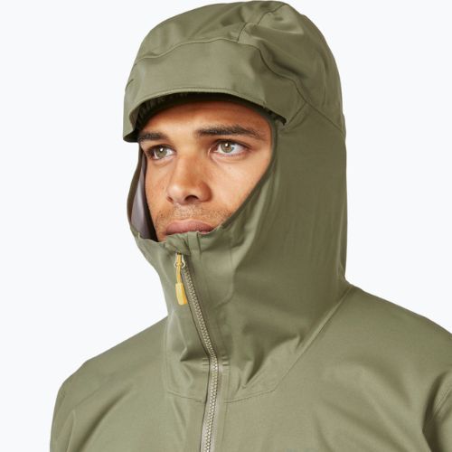 Kurtka przeciwdeszczowa męska Rab Kinetic 2.0 light khaki