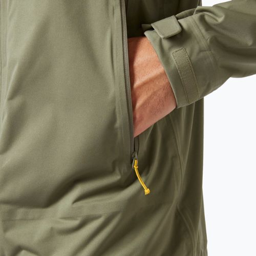 Kurtka przeciwdeszczowa męska Rab Kinetic 2.0 light khaki