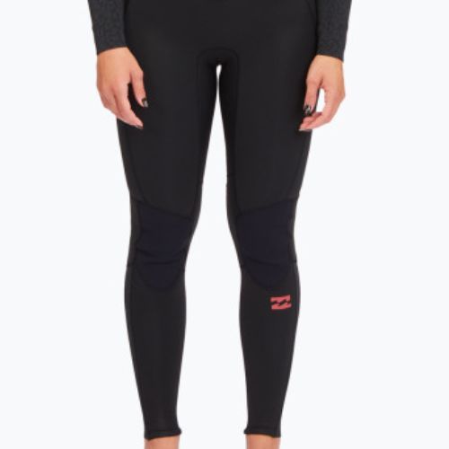 Pianka do pływania damska Billabong 5/4 mm Synergy Chest Zip wild black