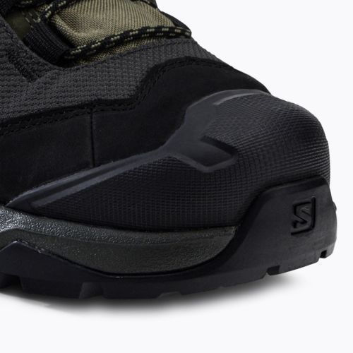Buty trekkingowe męskie Salomon Quest Element GTX black/deep lichen green/olive night