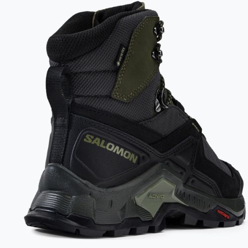 Buty trekkingowe męskie Salomon Quest Element GTX black/deep lichen green/olive night
