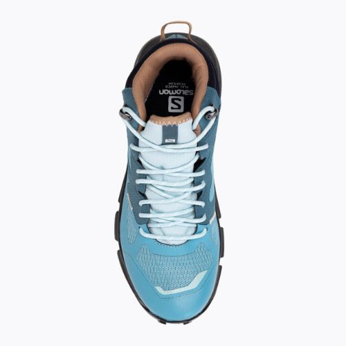 Buty turystyczne damskie Salomon Predict Hike Mid GTX mallard blue