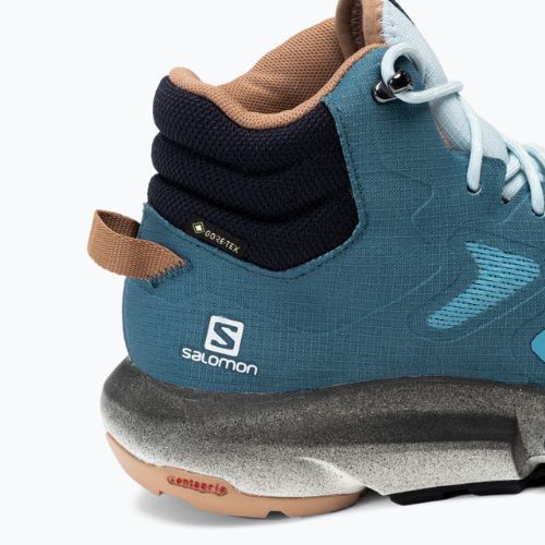 Buty turystyczne damskie Salomon Predict Hike Mid GTX mallard blue