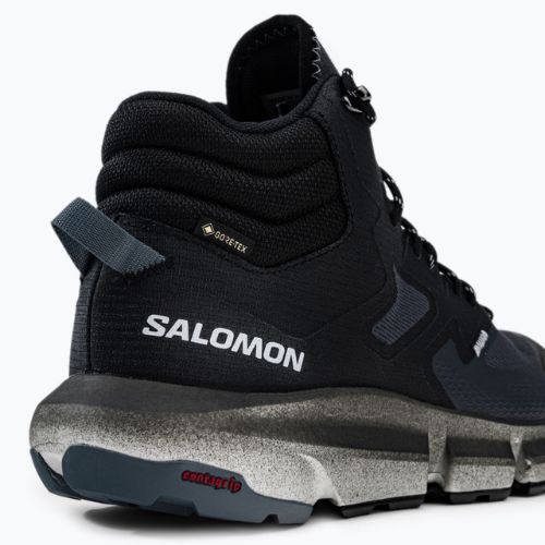 Buty turystycznemęskie Salomon Predict Hike Mid GTX ebony/black/stormy weather