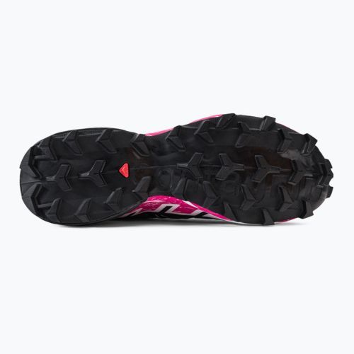 Buty do biegania damskie Salomon Speedcross 6 ebony/white/very berry