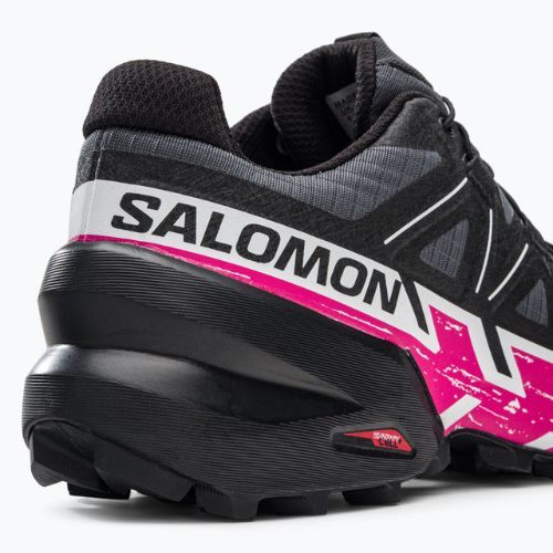 Buty do biegania damskie Salomon Speedcross 6 ebony/white/very berry