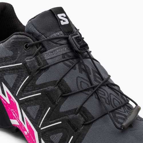 Buty do biegania damskie Salomon Speedcross 6 ebony/white/very berry