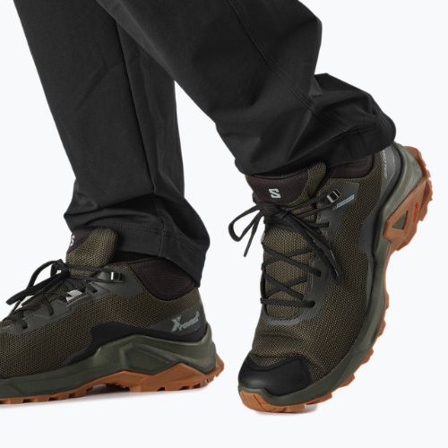 Buty trekkingowe męskie Salomon X Reveal Chukka CSWP 2 peat/black/gum8
