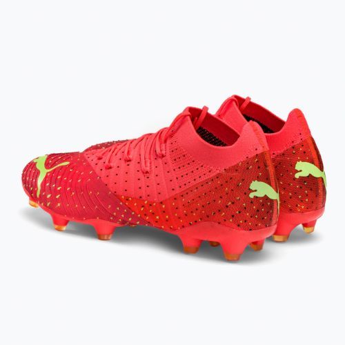 Buty piłkarskie męskie PUMA Future Z 3.4 FG/AG fiery coral/fizzy light/puma black/salmon