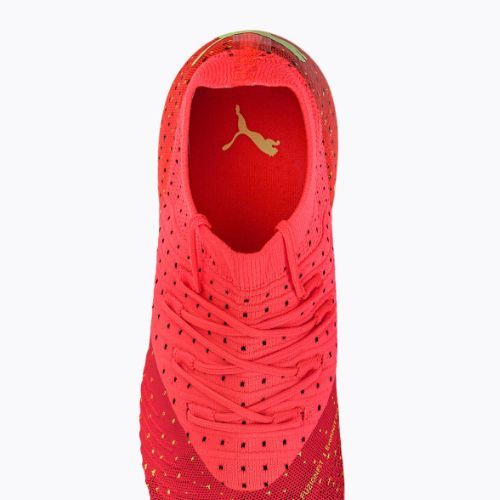 Buty piłkarskie dziecięce PUMA Future Z 3.4 FG/AG fiery coral/fizzy light/puma black/salmon