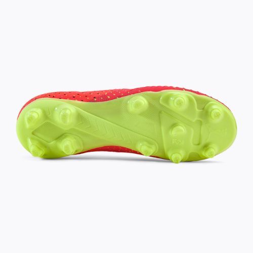 Buty piłkarskie dziecięce PUMA Future Z 3.4 FG/AG fiery coral/fizzy light/puma black/salmon