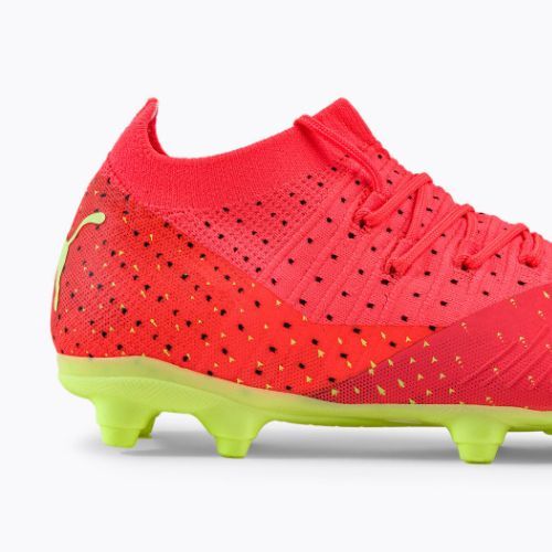 Buty piłkarskie dziecięce PUMA Future Z 3.4 FG/AG fiery coral/fizzy light/puma black/salmon