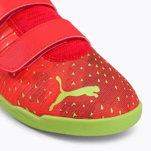 Buty piłkarskie dziecięce PUMA Future Z 4.4 IT V fiery coral/fizzy light/puma black/salmon