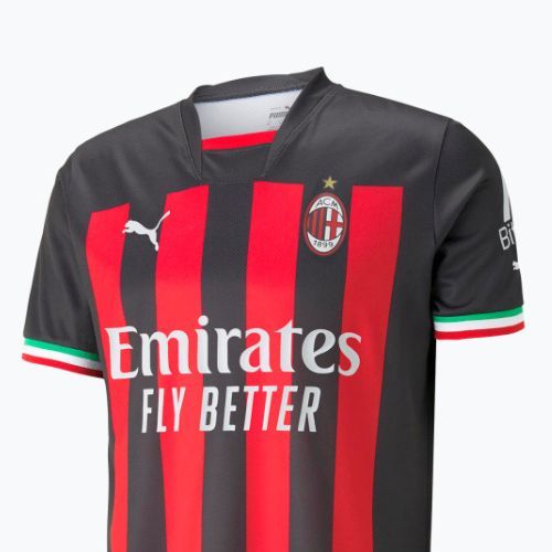 Koszulka piłkarska męska PUMA ACM Home Jersey Replica puma black/tango