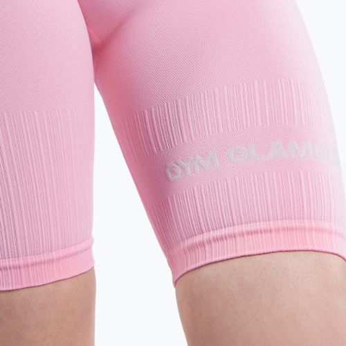 Spodenki treningowe damskie Gym Glamour Push Up candy pink