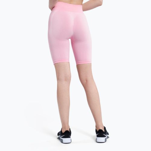 Spodenki treningowe damskie Gym Glamour Push Up candy pink