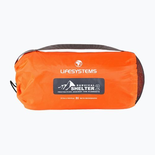 Namiot awaryjny dwuosobowy Lifesystems Survival Shelter 2 orange