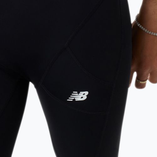 Legginsy do biegania męskie New Balance Compression Tight black