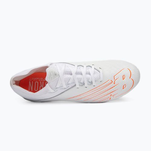 Buty piłkarskie męskie New Balance Furon V6+ Pro Leather FG white