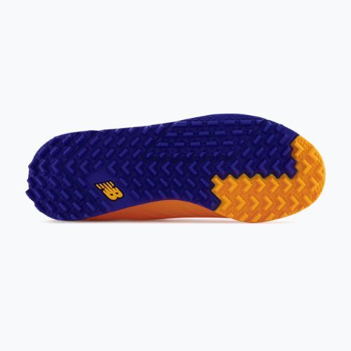 Buty piłkarskie dziecięce New Balance Furon V6+ Dispatch JNR TF impulse/vibrant orange