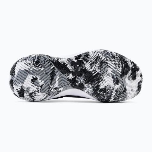 Buty do koszykówki męskie Under Armour Jet '21 black/white/metallic gold