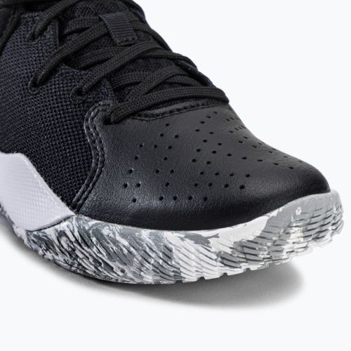 Buty do koszykówki dziecięce Under Armour GS Jet '21 black/white
