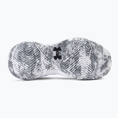 Buty do koszykówki dziecięce Under Armour GS Jet '21 black/white