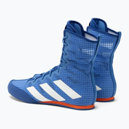 Buty bokserskie męskie adidas Box Hog 4 niebieskie GW1402
