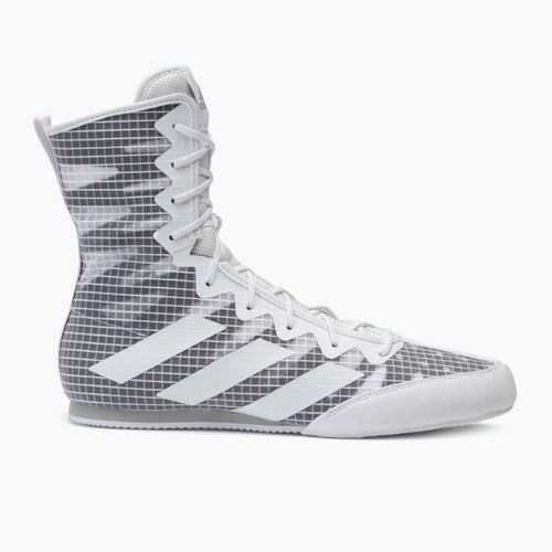 Buty bokserskie adidas Box Hog 4 szare GZ6118