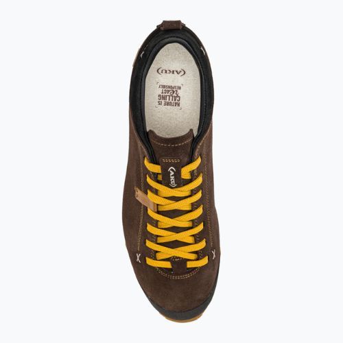 Buty turystyczne męskie AKU Bellamont III Suede GTX brown/yellow