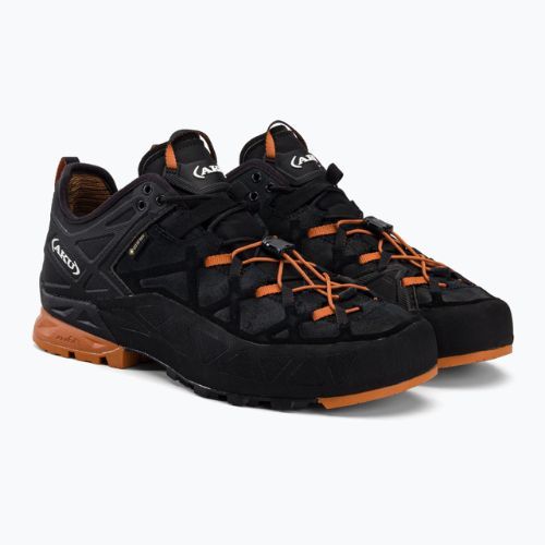 Buty podejściowe męskie AKU Rock DFS GTX black/orange