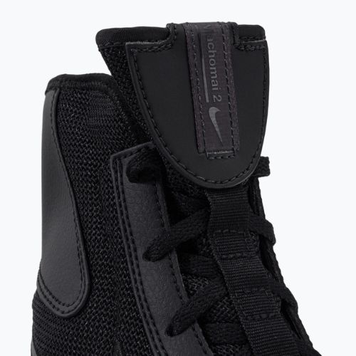 Buty bokserskie Nike Machomai black/metalic dark grey