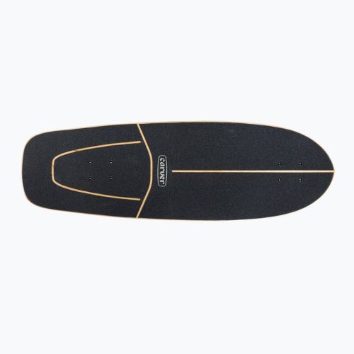 Deskorolka surfskate Carver CX Raw 31.25" Super Slab 2021 Complete czarno-żółta C1012011099
