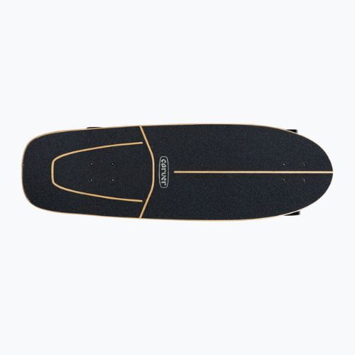 Deskorolka surfskate Carver C7 Raw 31.25" Knox Phoenix 2022 Complete czarno-czerwona C1013011133