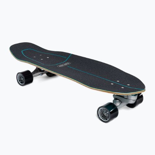 Deskorolka surfskate Carver C7 Raw 31" JOB Blue Tiger 2022 Complete niebiesko-różowa C1013011140