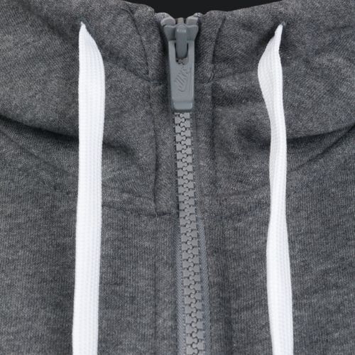 Bluza męska Nike Park 20 Full Zip Hoodie charcoal heahter/white