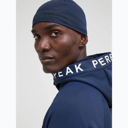 Bluza trekkingowa męska Peak Performance Rider Zip Hood blue shadow