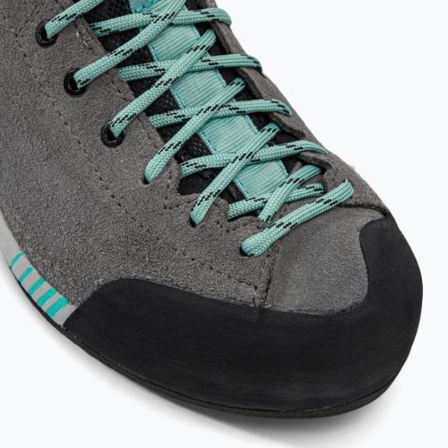 Buty podejściowe damskie SCARPA Gecko midgray/aqua