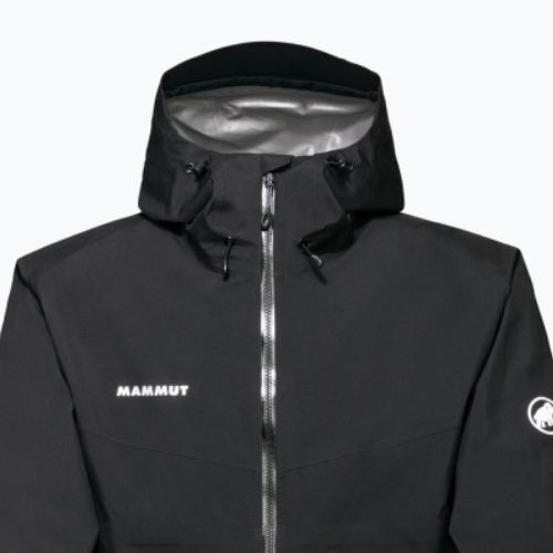 Kurtka przeciwdeszczowa męska Mammut Convey Tour HS Hooded black