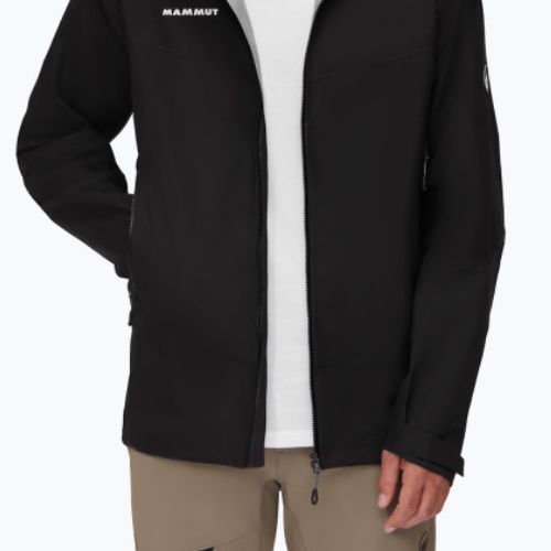 Kurtka przeciwdeszczowa męska Mammut Convey Tour HS Hooded black