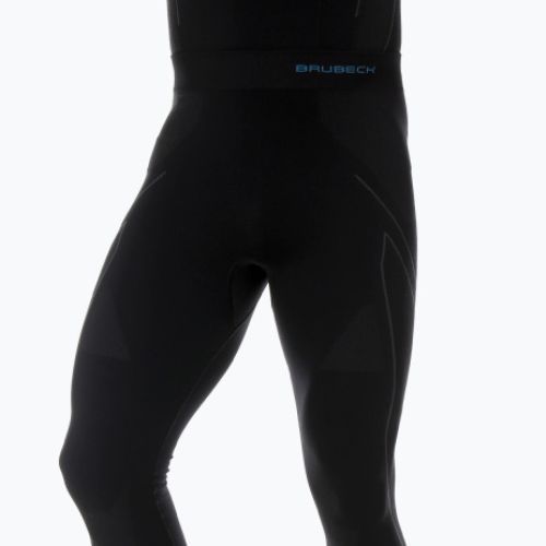 Spodnie termoaktywne męskie Brubeck LE11840A Thermo czarne/niebieskie