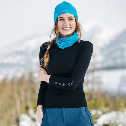 Bluza termoaktywna damska Brubeck Extreme Thermo czarny