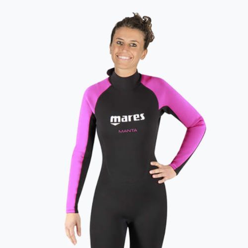 Pianka do nurkowania damska Mares Manta Lady 2 mm black/violet