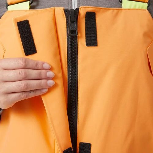 Spodnie żeglarskie damskie Helly Hansen Skagen Offshore Bib orange sorbet