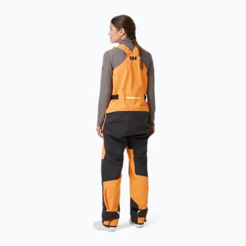 Spodnie żeglarskie damskie Helly Hansen Skagen Offshore Bib orange sorbet