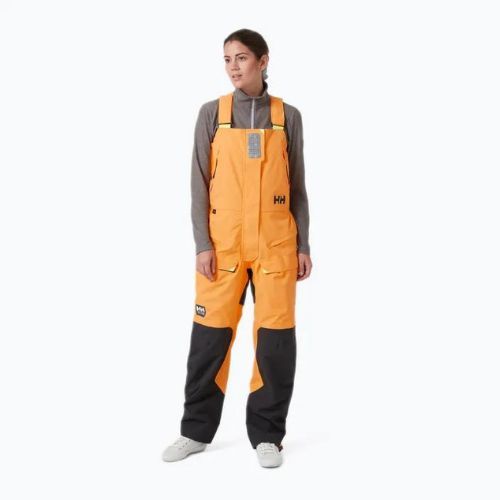Spodnie żeglarskie damskie Helly Hansen Skagen Offshore Bib orange sorbet
