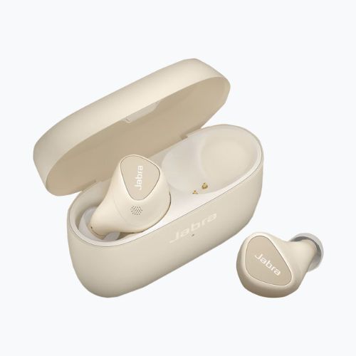 Słuchawki bezprzewodowe Jabra Elite 5 gold/beige