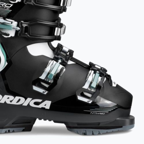 Buty narciarskie damskie Nordica Pro Machine 85 W GW 2022 black/white/green