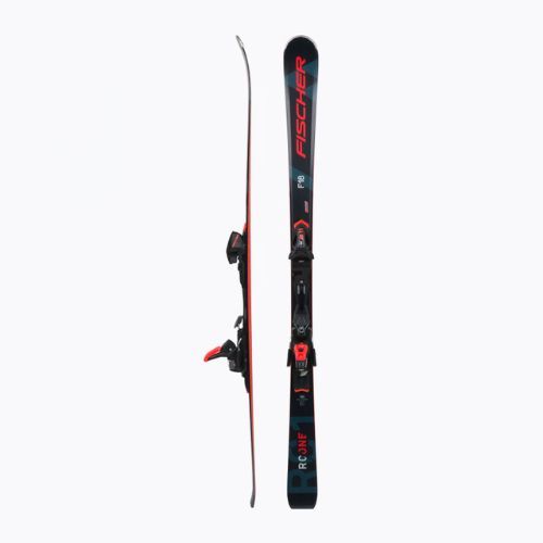 Narty zjazdowe Fischer RC One F18 Allride + wiązania RS 11 PR black/red