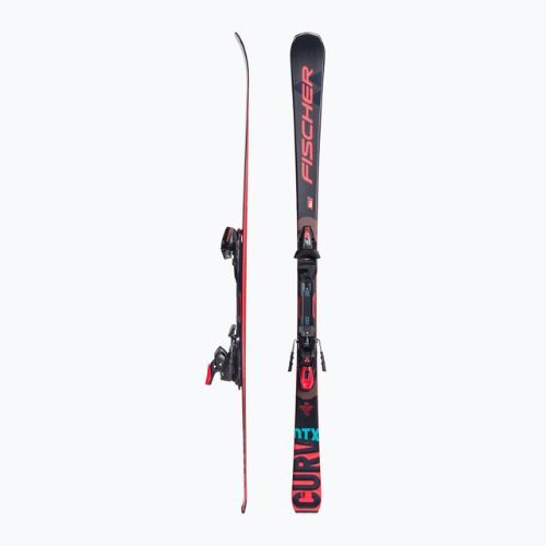 Narty zjazdowe Fischer The Curv DTX M-Track + wiązania RSX Z12 PR black/red